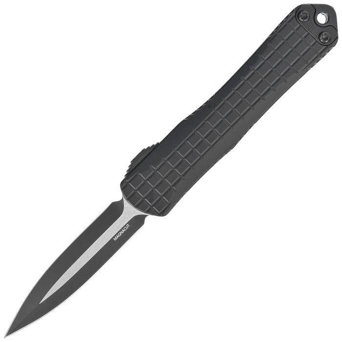 Nóż automatyczny OTF Heretic Manticore S D/E Black Frag Aluminium,
