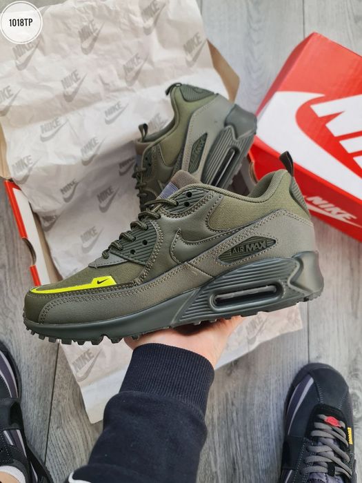 Кросівки осінні Nike Air Max 90 Surplus Cordura Khaki premium | Кроссовки Найк чоловічі