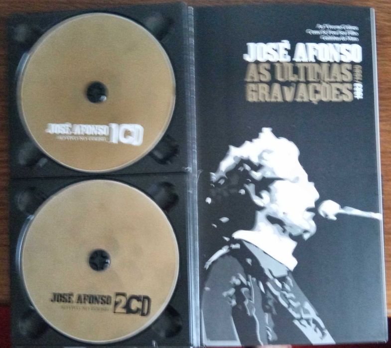José Afonso	- - - - -		As Últimas Gravações	- - - - -	4 X CD