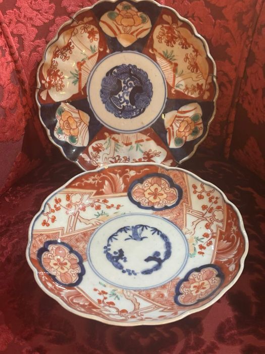Pratos Imari - porcelana japonesa