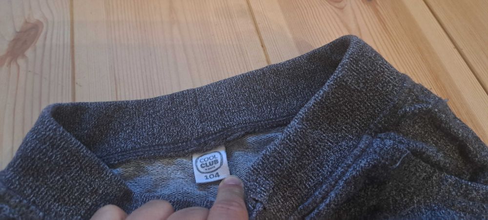 104 3 / 4 lata Cool Club komplet 3 spodni dresowych dla chłopca l