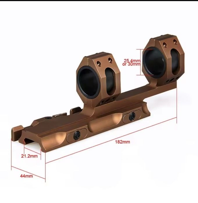 Моноблок крепление для прицела, швидкоз'ємне кріплення