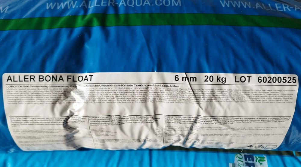 Aller Aqua Pellet Bona Float 6mm 20kg (PŁYWAJĄCY)