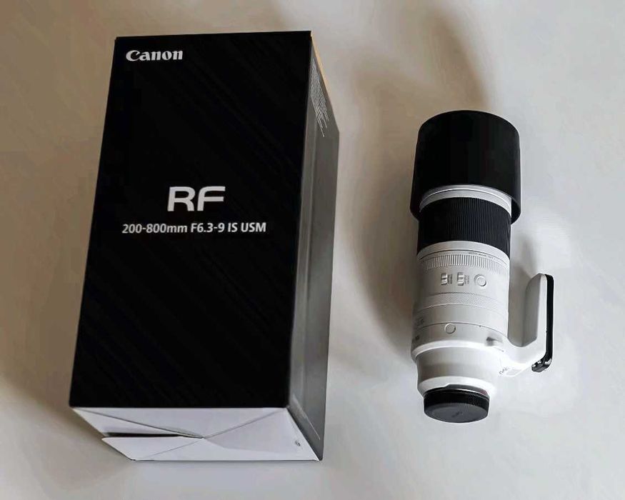 Canon RF 200-800mm f/6.3-9 IS USM - Gwarancja - Perfekcyjny stan