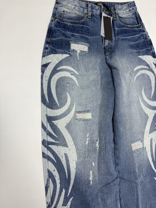джинсы штаны Jaded London blue jeans S M L nofaith studios