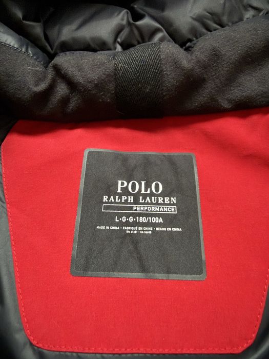 Kurtka puchowa zimowa Polo Ralph Lauren Annex Down Bomber Jacket