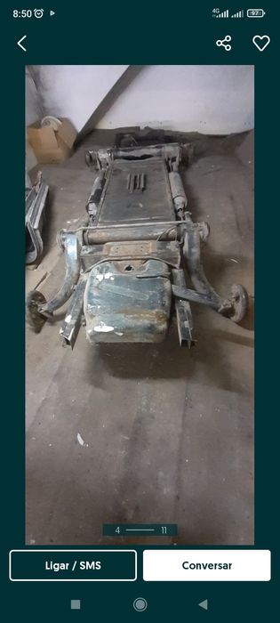 Chassis para vários modelos 2cv, ami ,etc