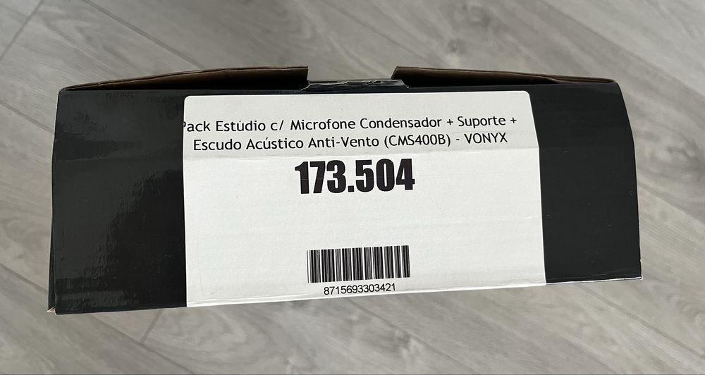 Pack Estúdio c/ Microfone Condensador