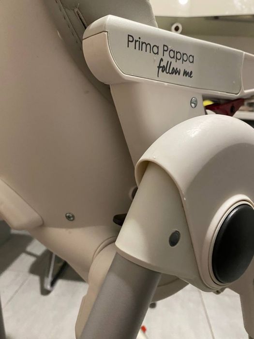 Стільчик для годування Peg Perego Prima Pappa Follow Me  Сірий