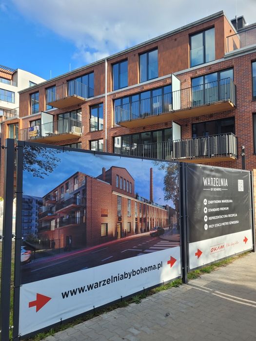 Nowe dwupokojowe mieszkanie do wynajęcia - Warzelnia  Bohema Praga, W-wa