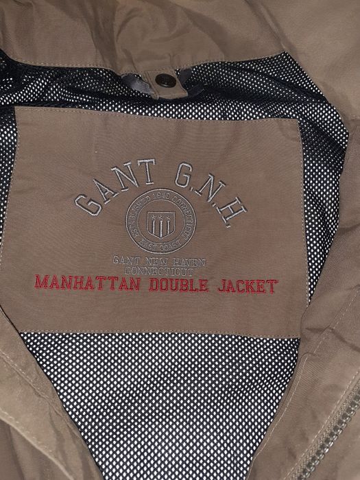 Вітровка/дощовик GANT Manhattan Double Jacket (щільна, утеплена)