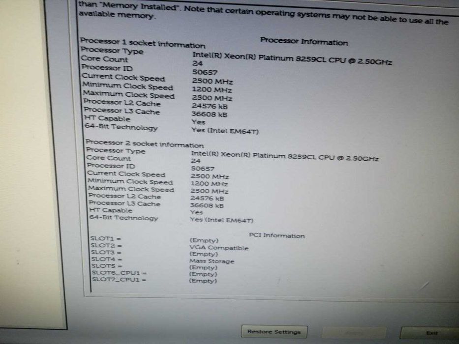 ОПЕРАТИВКА! Сервер DELL 7920 512GB DDR4! Два Xeon PLATINUM 8273 3.7GHZ