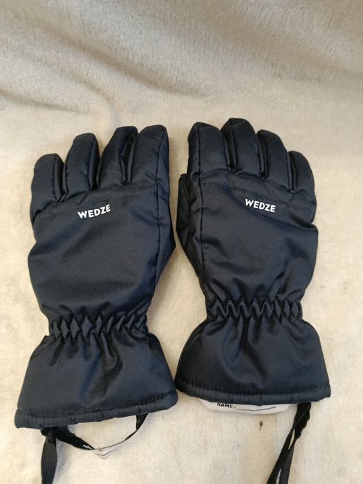 Czarne rękawiczki narciarskie Wedze