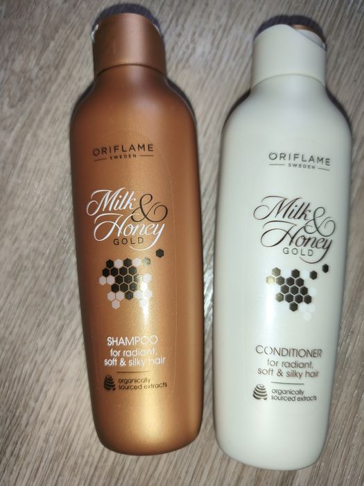 Szampon + odżywka M&H Gold Oriflame