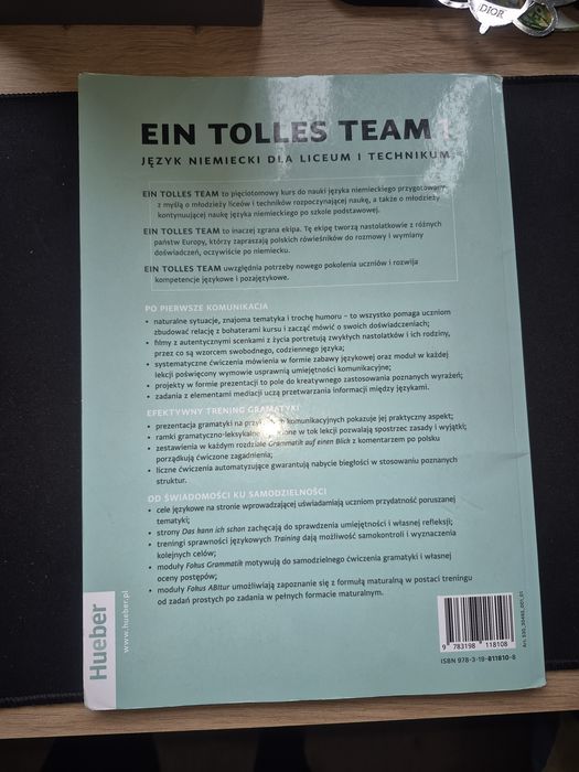 Ein Tolles Team A1.1. Podręcznik