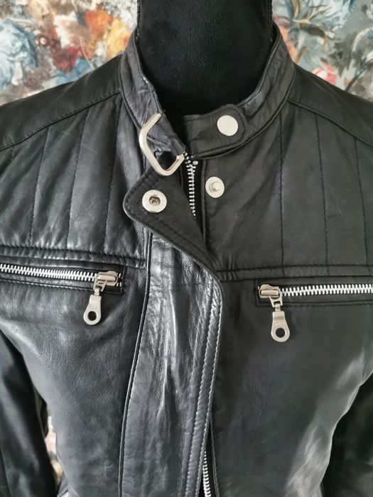 Kurtka skórzana Stradivarius S