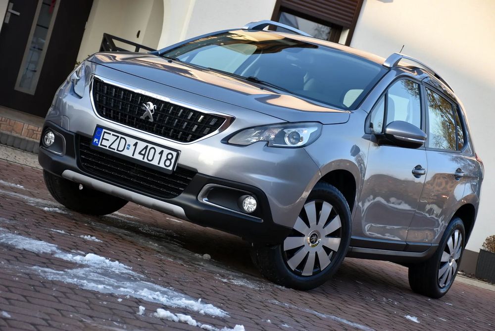 Peugeot 2008 I LIFT Active 1.2MPI 82KM TYLKO 65100km Wyposażony Crossover SuperStan