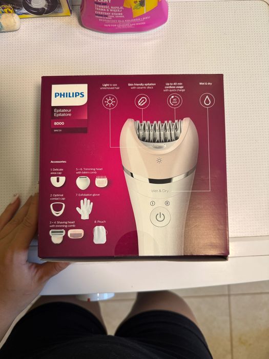 Епілятор PHILIPS BRE721/00 серії 8000 10\10
