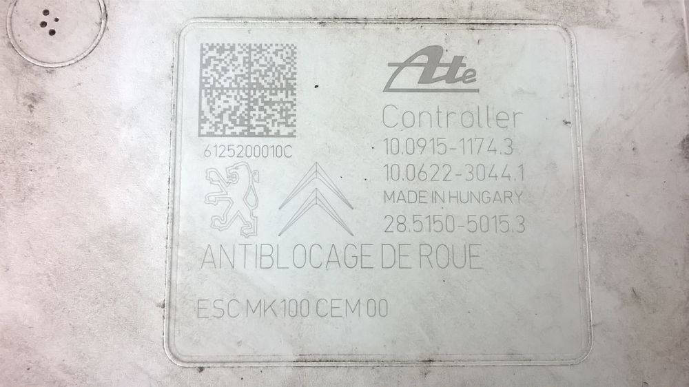 ABS 9802460980 - PEUGEOT 208 I