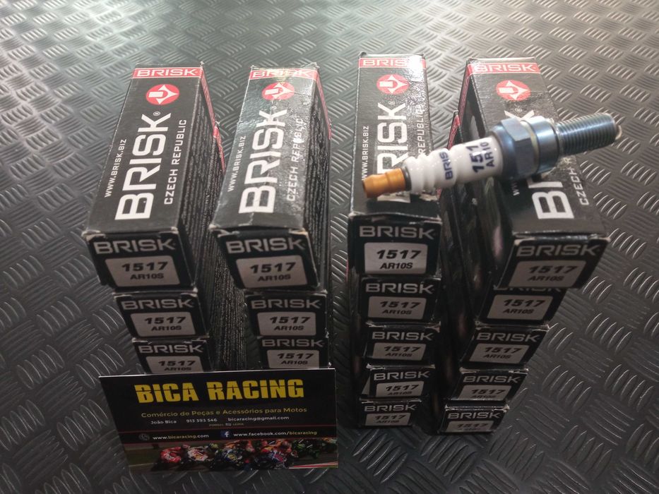 Velas Brisk racing AR10S NGK CR9E CR9EIX irridium