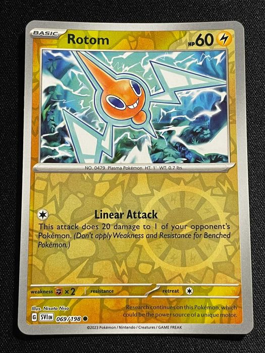 Carta Pokémon Rotom 69/198 Scarlet & Violet