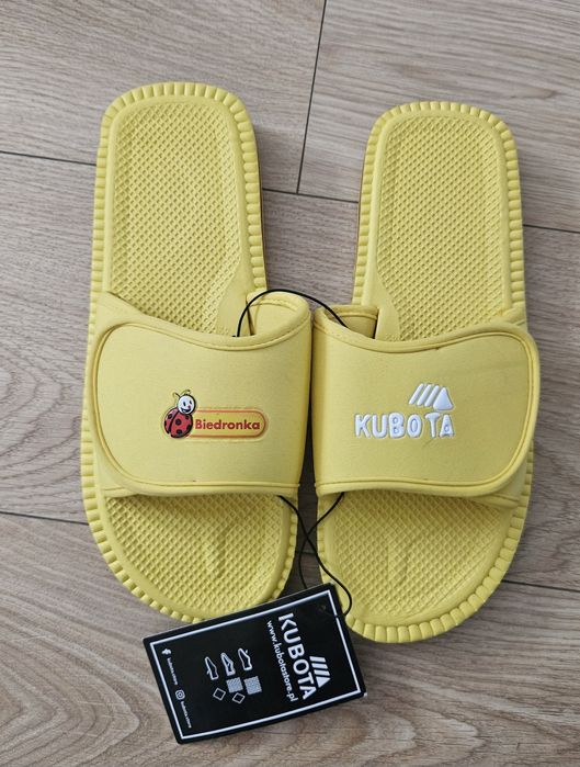 Klapki Kubota biedronka 42
