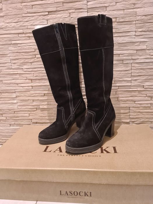 Kozaki na obcasie Lasocki r. 38