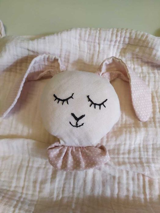 Doudou em gaze de algodão