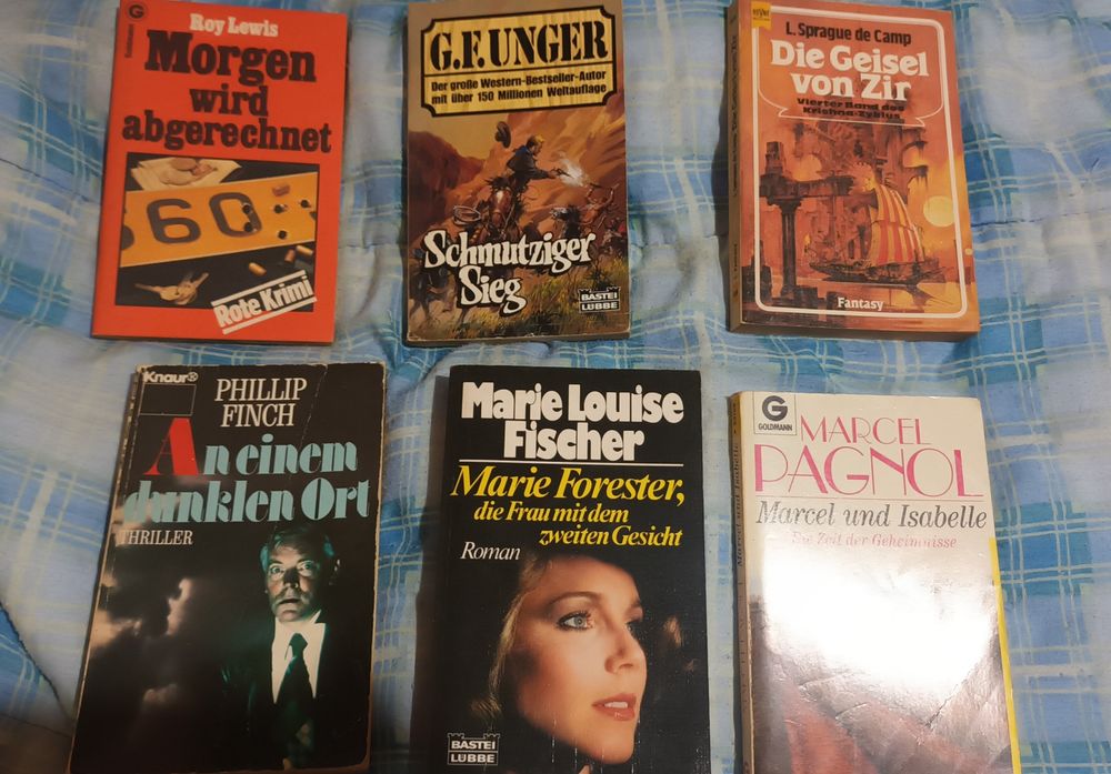 Livros usados em alemão