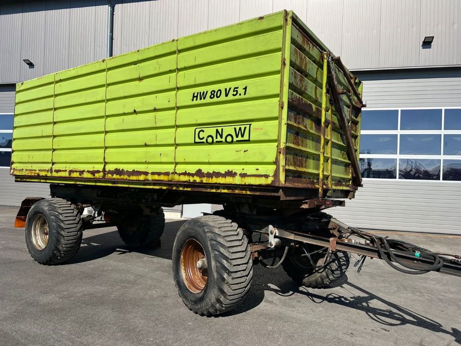 Przyczepa HL 8011, dwustronny wywrot