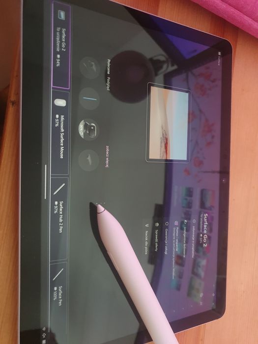 Microsoft surface go 2 + rysik + klawiatura + myszka + pokrowiec