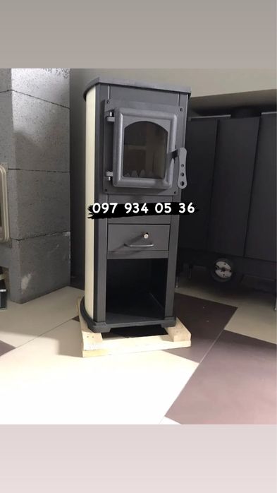 Акция! Печь чугунная / Буржуйка / Камин Ekonomic Luxx! Піч чавунна!