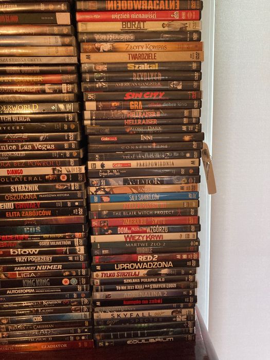 Kolekcja różnych filmów