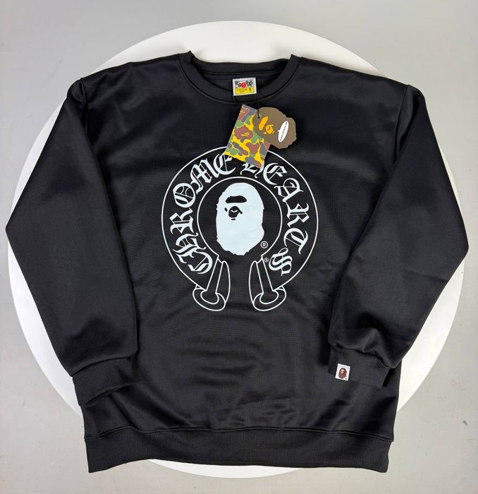 Світшот Chrome Hearts x Bape Logo