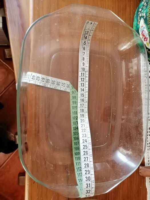 Travessas em vidro para forno