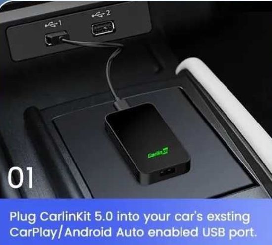 CarlinKit 5.0 2air - адаптер для беспроводного CarPlay/Android