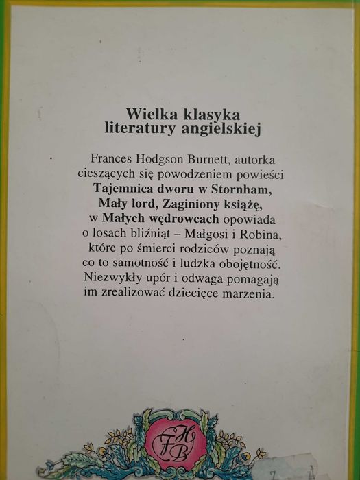 Mali wędrowcy - F.H. Burnett