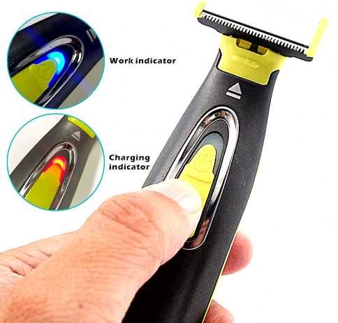 Maszynka do golenia, strzyżenia - akumulatorowa - przenośna - 4szt