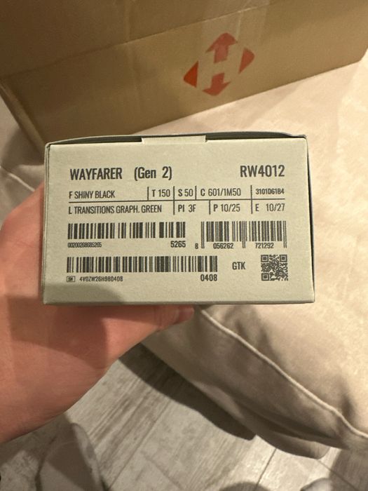 Ray-Ban Meta Gen 2 Wayfarer RW4012 601/1М50 50-22