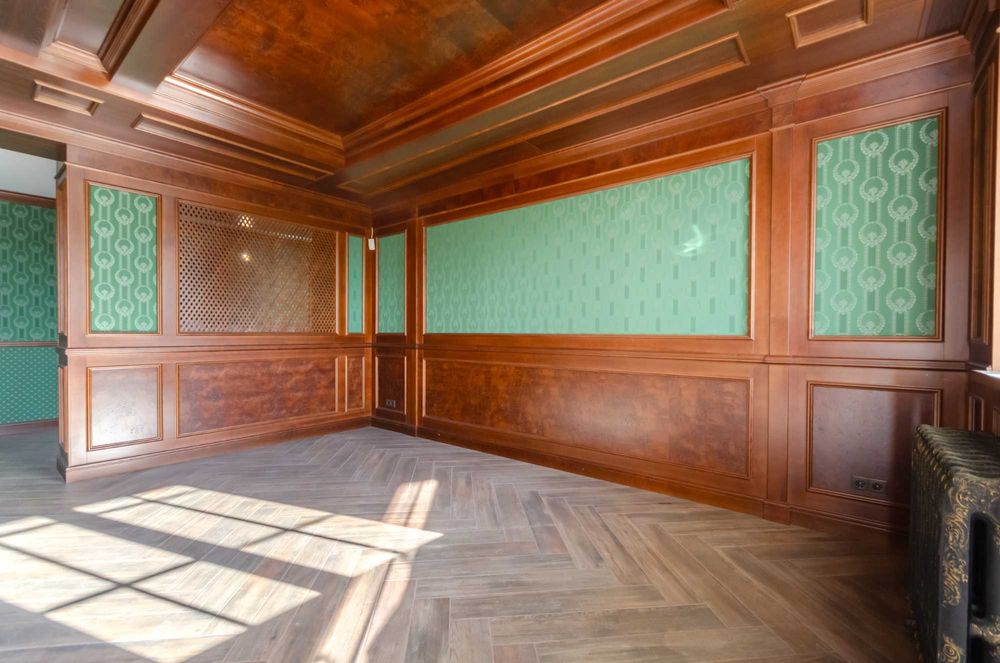 Классические деревянные стеновые панели под заказ
