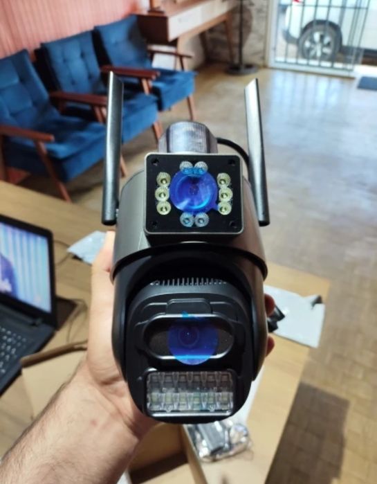 Camera VIGILÂNCIA Dupla 2 em 1! C/App para telemóvel! NOVO MODELO!