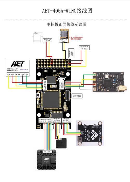 kontroler lotu F405 , AET F405A V2 Wing, do dronów RC FPV INAV ArduPilot