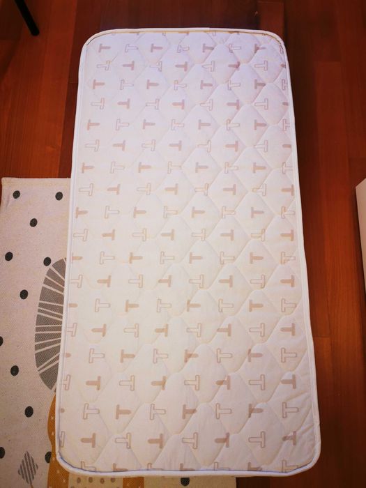 TRAMA Colchão Viscoelástico Bege 137x69x13 cm