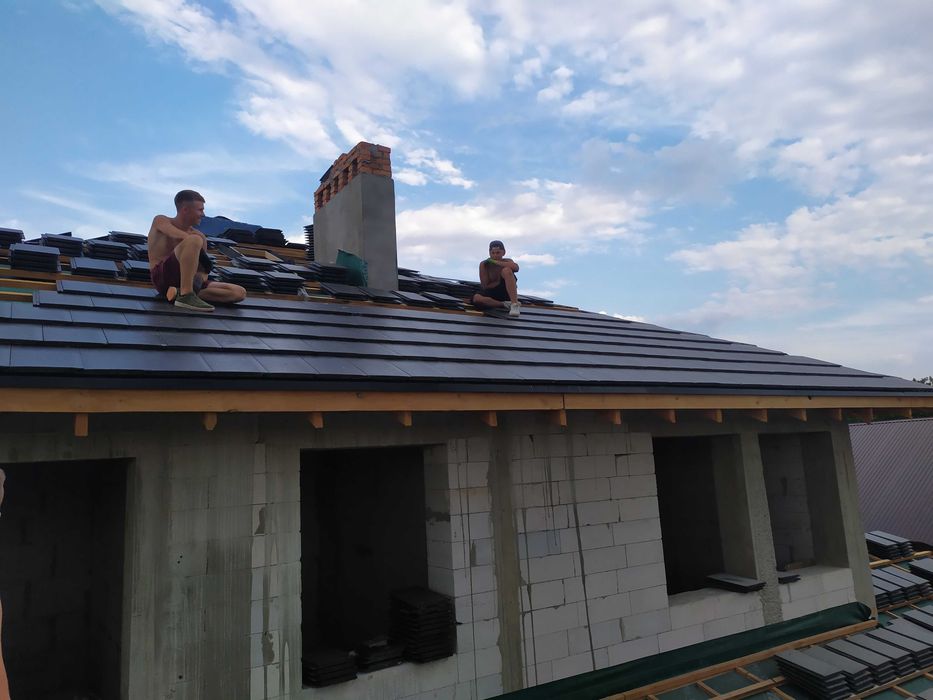 Кровельные Работы Монтаж Черепицы Реконструкция Замена Утепление Крыши