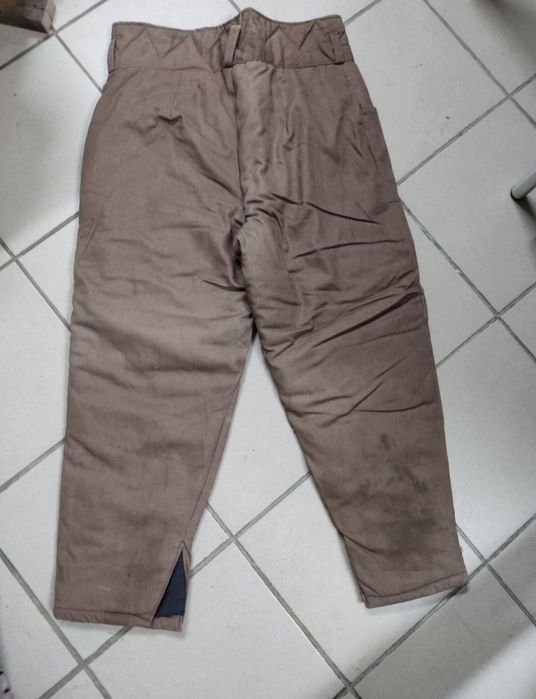 Полукомбинезон ватный, брюки ватные ,брезентовый СССР