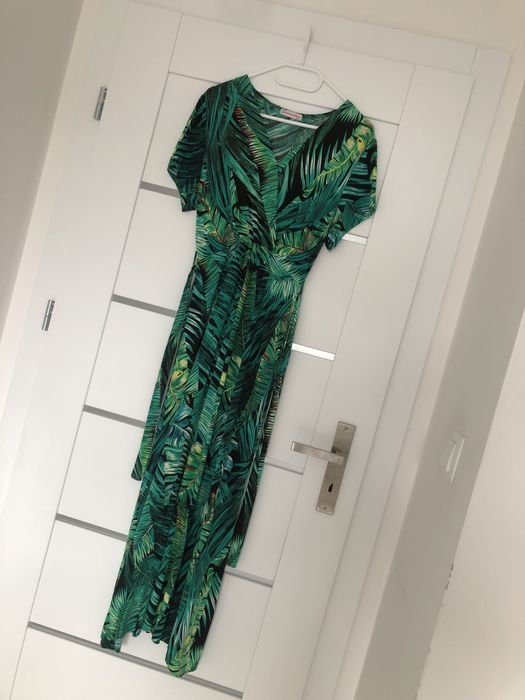 Przewiewna sukienka S Generation bawelna pasek