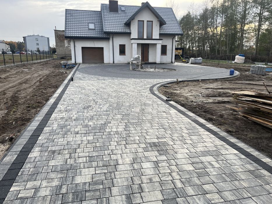 Ukladanie kostki brukowej