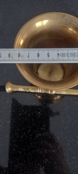 Moździerz mosiężny