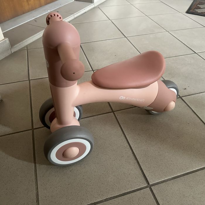 Rowerek  biegowy jezdzik kinderkraft rozowy