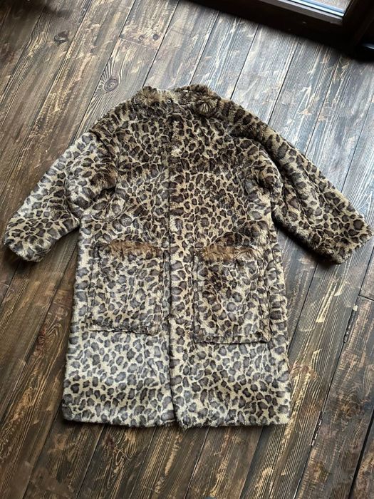 Шикарна леопардова еко шуба
